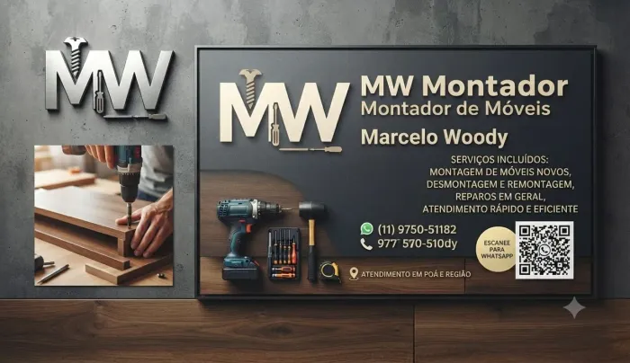 Montador de Móveis Profissional - MW Montagens (Poá e Região)