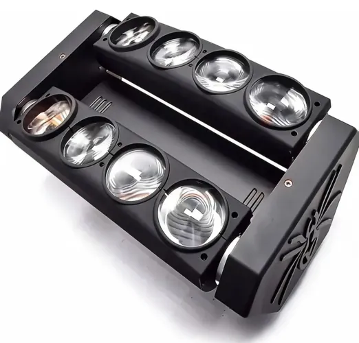 Spider Moving Beam 8 Led S De 12w Quadriled Rgbw Dmx Rl