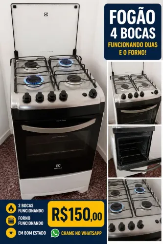 Fogão Eletrolux usado