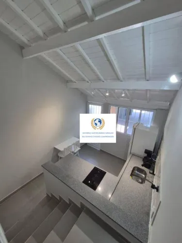 Kitnet com 1 dormitório para alugar, 30 m² por R$ 2.800,01/mês - Residencial Burato - Camp
