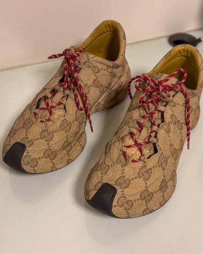 Tênis Gucci Run GG Monogram - Original