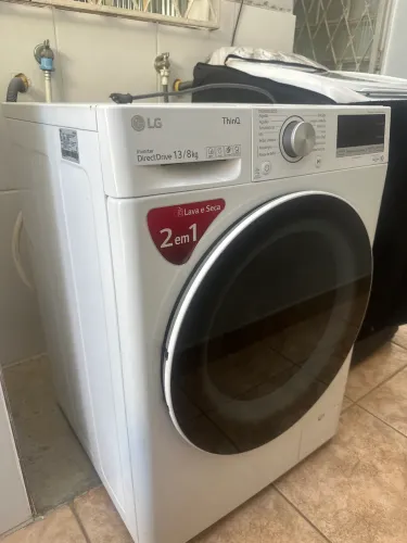 Lava e Seca LG 11kg Inverter Direct Drive - Para Conserto ou Peças
