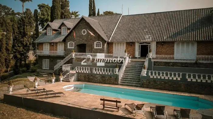 Cond Granja Velha - Mansão Castelinho com Lareira e Piscina por R$ 4.800.000,00 - Granja V