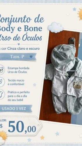 Desapego de roupas de menino, RN até 3 meses