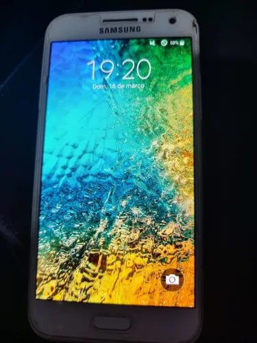 Samsung Galaxy E5 Branco Funcionando