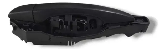 Maçaneta Extern Porta Peugeot 208 Traseira Esquerda 21/24 Preto Traseira