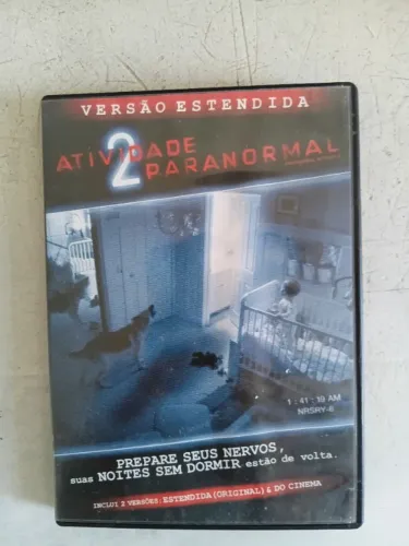 DVD Atividade Paranormal 2 (Versão Estendida) - Original Conservado