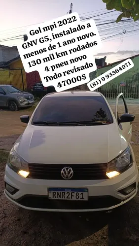 Volkswagen Gol Geração VII 1.0 12V Flex Mec. 4P 2022