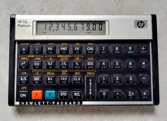 HP 12c Platinum - Calculadora Financeira em Ótimo Estado
