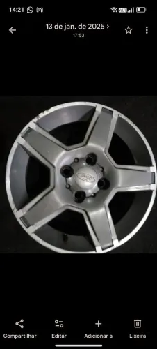 Roda aro 15 Ford Ecosport 