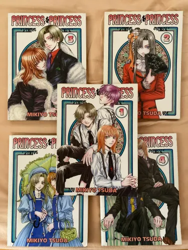 Mangás Princess Princess Volumes 1 a 5