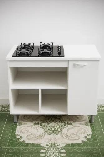 Balcão para Cooktop 4 e 5 bocas / somente o balcão em mdf