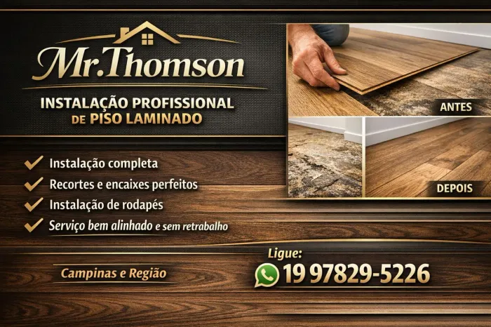 Instalação de Piso Laminado | Rápido, Limpo e Profissional