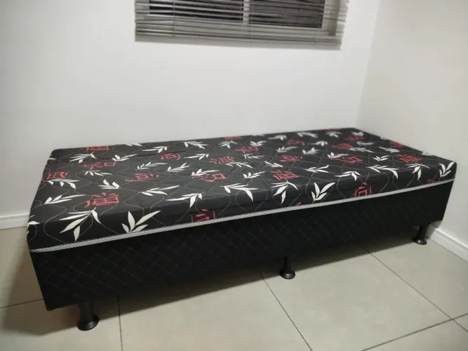 Cama box solteiro 