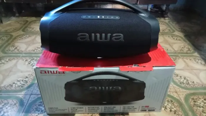 Caixa de som aiwa