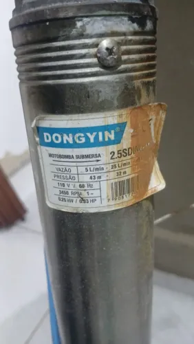 Bomba caneta poço artesiano