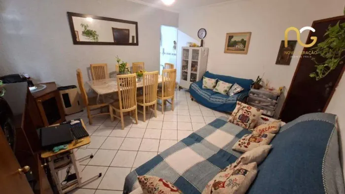 Apartamento com 2 dormitórios à venda, 87 m² por R$ 425.000,00 - Aviação - Praia Grande/SP