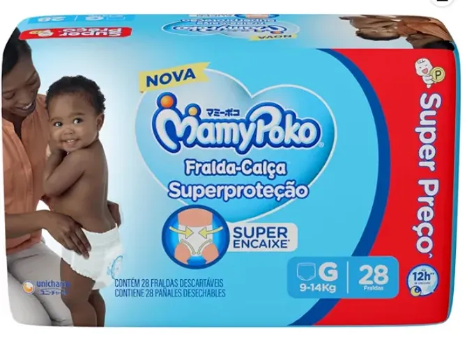 Fralda-Calça MamyPoko Superproteção G 28 Unidades