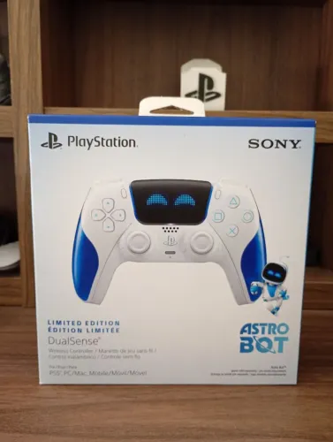 Controle dualsense novo astrobot