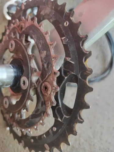 Grupo Transmissão Shimano Deore XT 3x10v (Ano 2011) - Relíquia / Muito Inteiro