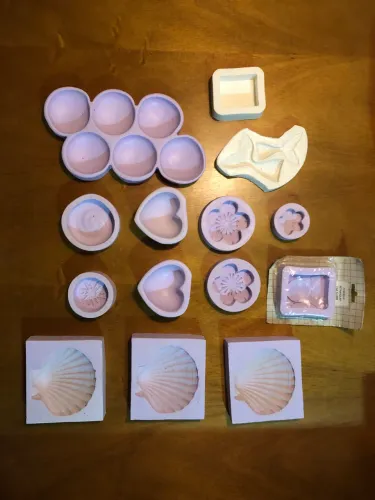 MOLDE SILICONE SABONETE VELA
