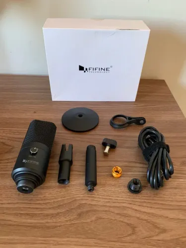 Microfone fefine novo 