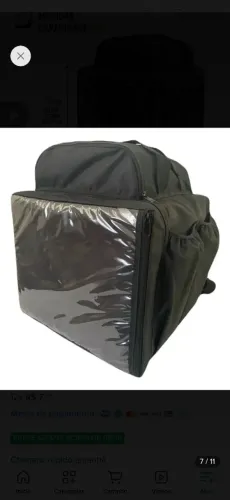 Bag Motoboy Entregador Mochila Pizza Delivery Entrega (não tem ispor) entrego estações SP