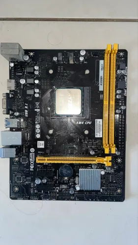 Kit Placa-mãe A320MH + Processador Ryzen 3400G