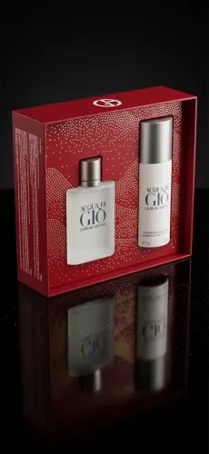 Kit Presente Giorgio Armani Acqua Di Giò - Perfume EDT 100ml + Desodorante Spray 150ml