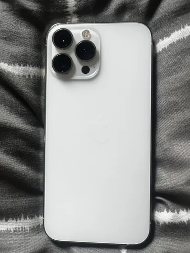  Vendo iPhone 13 Pro Max 256GB Branco Impecável - 4 Meses de Uso