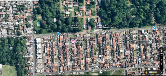 lote de frente para o asfalto , próximo a sexta linha do tenoné