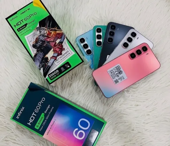 Celular Infinix Hot 60 Pro 256+08 Novo Entrega Gratis Garantia