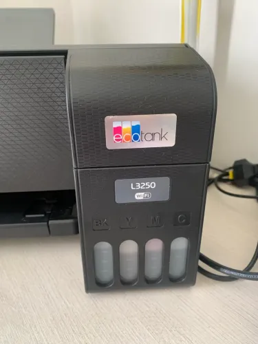 Impressora Multifuncional Cor Epson Ecotank L3250 Preto 127/220v (Usado)