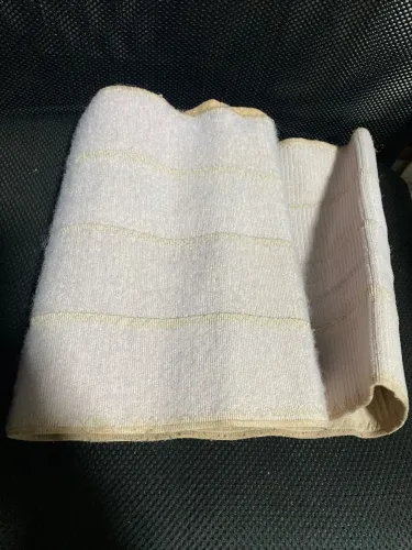 Faixa pós cirúrgica abdominal 4 gomos TAM G 30 reais