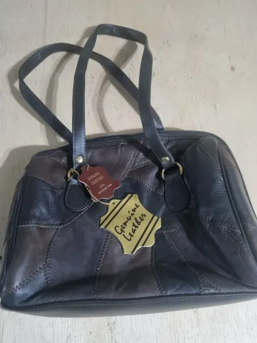 Bolsa de mao feminina em couro, nova