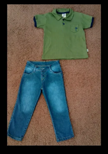 Conjunto infantil (tam 3 anos ) $50