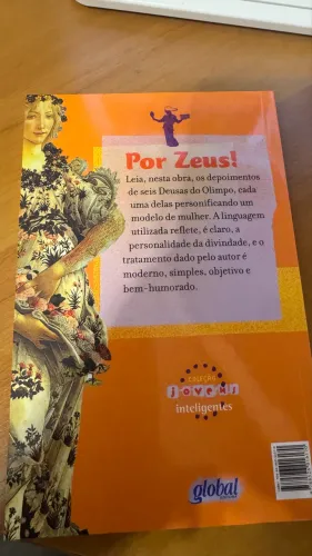 Livro estórias da mitologia, nós, as deusas do Olimpo