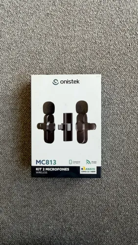 Kit 2 Microfones sem fio - Onistek