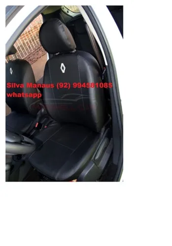 Capa banco Couro Corvin sob medida Logan Sandero Stepway 2020 impermeável não passar agua
