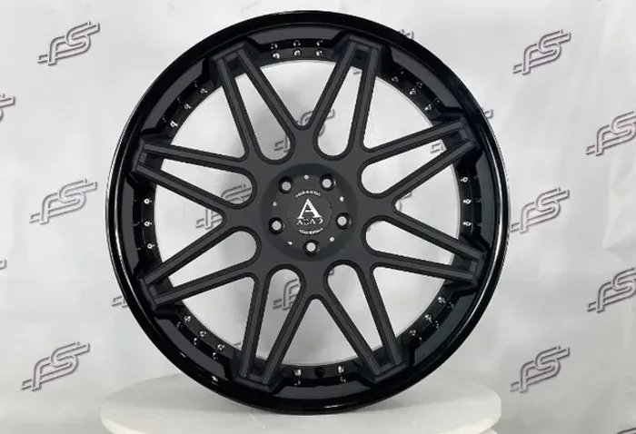 Rodas Azad Wheels AZ77 Preto 5X120 - 24X9 aro 24