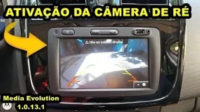 Camera de Ré para Multimídia Renault Original Instalação Incluida
