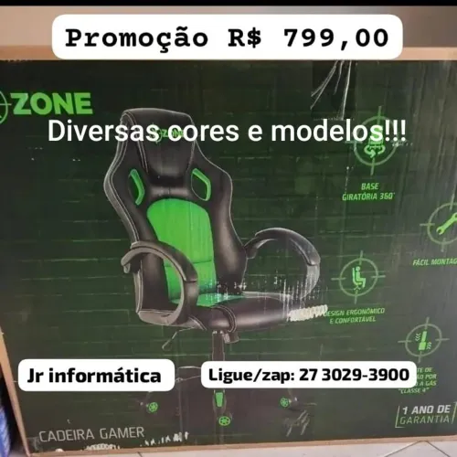 Cadeira Gamer - Diversas cores e modelos!!!