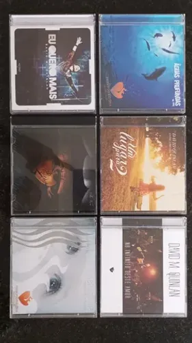 Cd David M. Quinlan - lote com 6 cds ótimo estado de conservação 