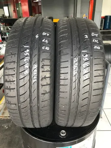 Kit 02 Pneus 195/60R15 Pirelli Cinturato P1 88h (usados) 3/4