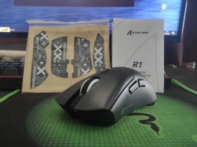 Mouse Sem fio Attack Shark R1 Dpi Até 18.000 Entrega gratis