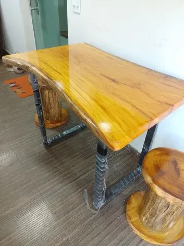 Mesas madeira maciça personalizadas 