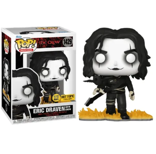 Funko Pop The Crow Eric Draven Glow 1429