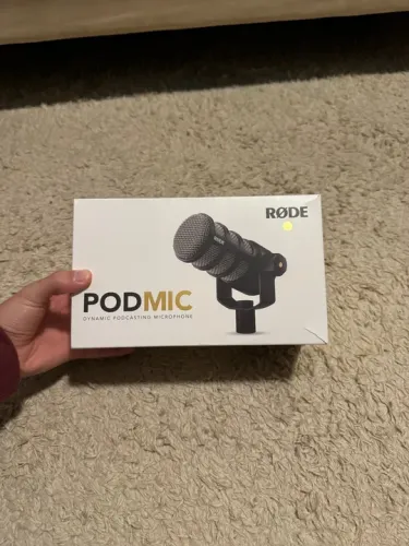 Microfone PodMic Rode