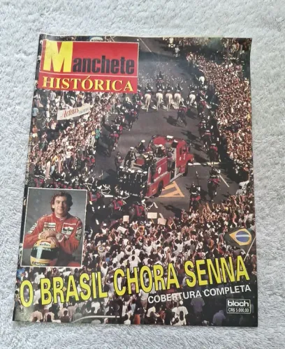 Manchete Histórica - O Brasil Chora Senna - Edição Especial