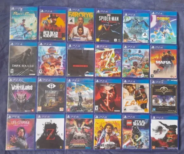 Jogos Ps4 Novos e Lacrados